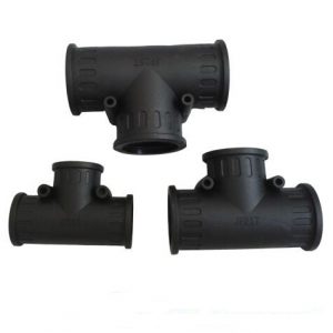 rubber coupling three pipe joint