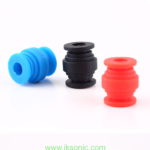 silicone rubber vibration damper blue and red balls from Iksonic