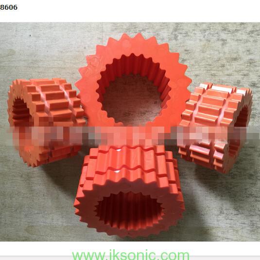 Red teeth TYPE Couplings elastomer and custom the Non-standard rubber parts for couplings Manufacturer Iksonic.com