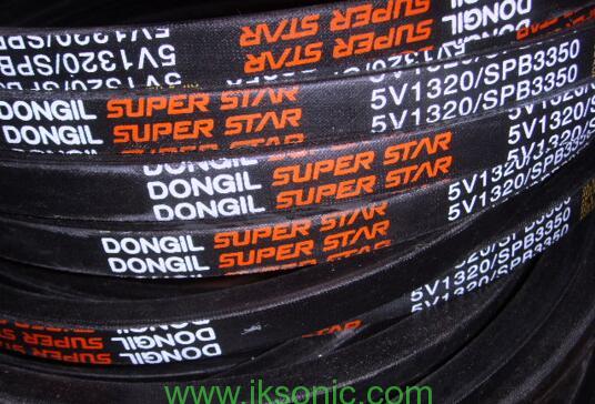 Dongil super star red logo with white model number factory China V Belts