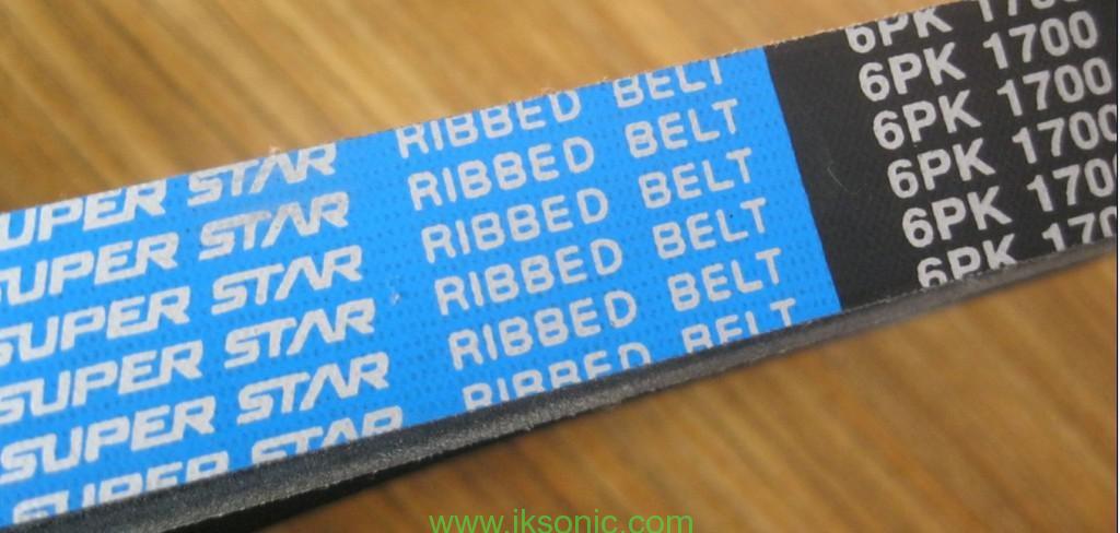 Korea Dongil super star Ribbed Belt 6pk 1700 V belt