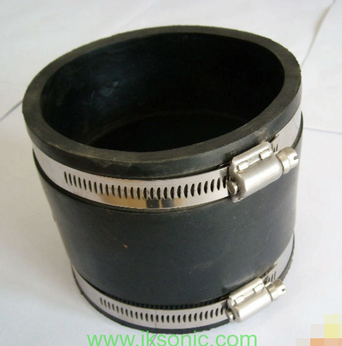PVC rubber coupling for pvc pipe flexible straight type joint