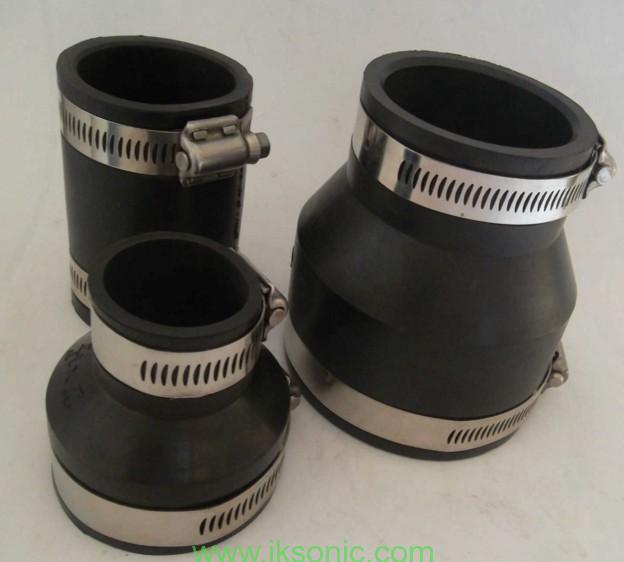 Fernco shielded couplings underground rubber pvc fernco coupling pipe fitting