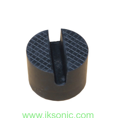 rubber pad with groove for car floor jack lifting car