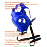 Blue Color smoking mask bong for sale smoke face mask water pipe gas mask bong