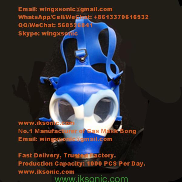 smoking mask bong for sale smoke face mask water pipe gas mask water bong www.iksonic.com