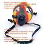 Rainbow 1st type Mixed Colors smoking mask bong for sale smoke face mask water pipe gas mask bong