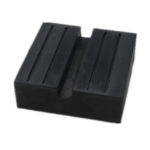 Universal Square Rubber Jack Pad Slot Groove Adapter 25mm Height