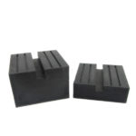 floor jack rubber pad Universal Square Rubber Jack Pad Slot Groove rubber block for jack car