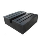 Universal Square Rubber Jack Pad Slot Groove rubber jack block