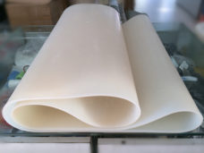 White Silicone Conveyor Belt Manufacturer for plastic bag machinery