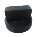 customized molded rubber jack pad slot groove for jack auto service