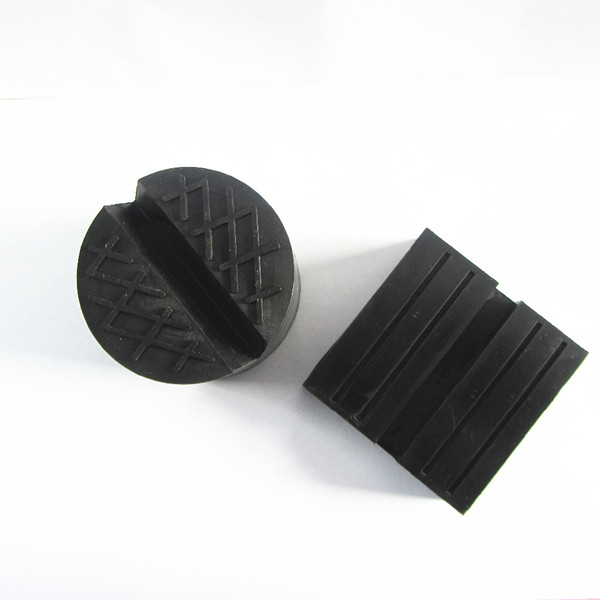 customized molded rubber jack pad slot groove for jack auto service car repair