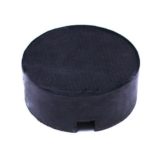 rubber jack pad with slot rubber pad