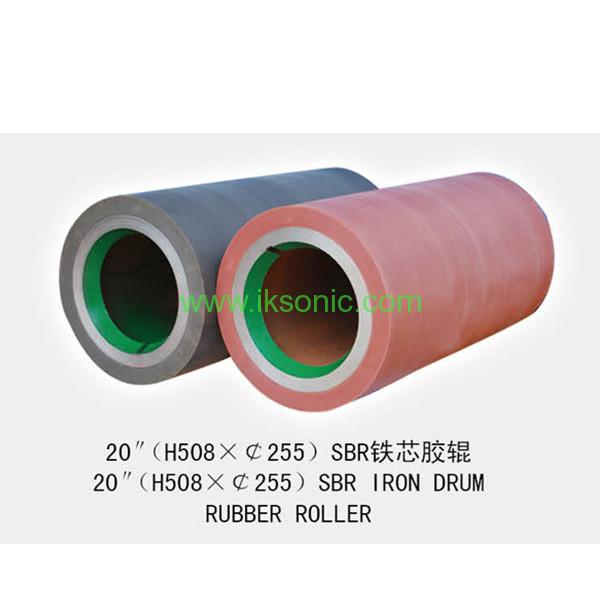 Rubber Roller For Dehusking Rice SBR IRON CORE Aluminium DRUM RUBBER ROLLER FROM IKSONIC rice mill rubber roller
