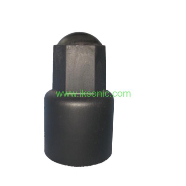 Black PVC plastic bolt cover factory direct PE PVC protective cap nuts cap nuts pp nut cover