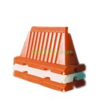China manufacturer Stackable Plastic Traffic Barrier foldable water barriers protection