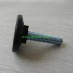 Industrial pedestal bolts, plastic bolts factory machine furniture foot rubber plastic pad metal screw foot level