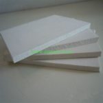 White silicone sponge rubber sheet