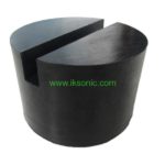 extra large slotted universal rubber jack pad frame Groove for lifting car heavy duty floor jack pad