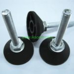 Rubber Leveler Feet Furniture Adjustable Feet Bolt foot pad machine furniture foot rubber plastic pad with metal screw foot level