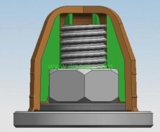 manufactuer factory Plastic screw bolt covers caps