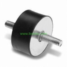 rubber vibration damper with screw