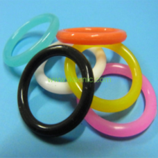 Colored EPDM rubber band for decoration