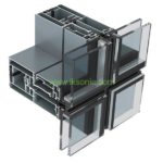 rubber seal Panel curtain wall  aluminum glass seal