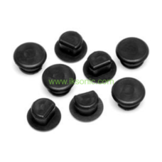 Black silicone rubber cone plug rubber pipe end caps