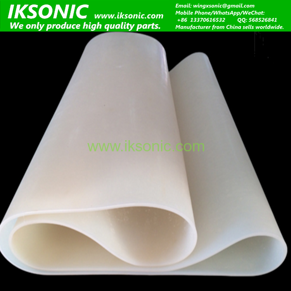 white Silicone Conveyor Belt