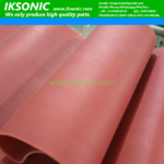 Disposable Gloves Machine Food Grade Red Silicone Conveyor Belt supplier