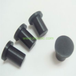 Silicone rubber pipe end caps