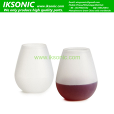 Silipint Pint Cup clear transparent silicone rubber wine cup print