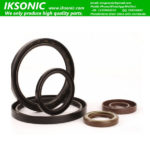 Brown double lips oil seal