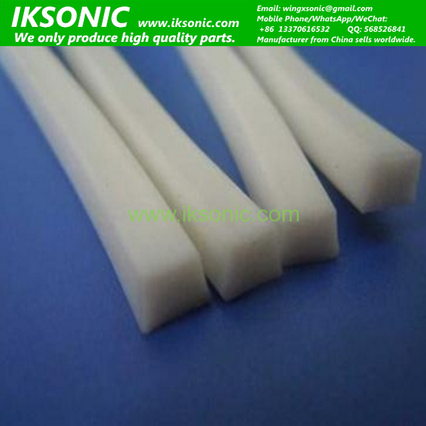 Square solid silicone rubber seal strip
