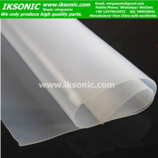Transparent high temperature silicone rubber sheet