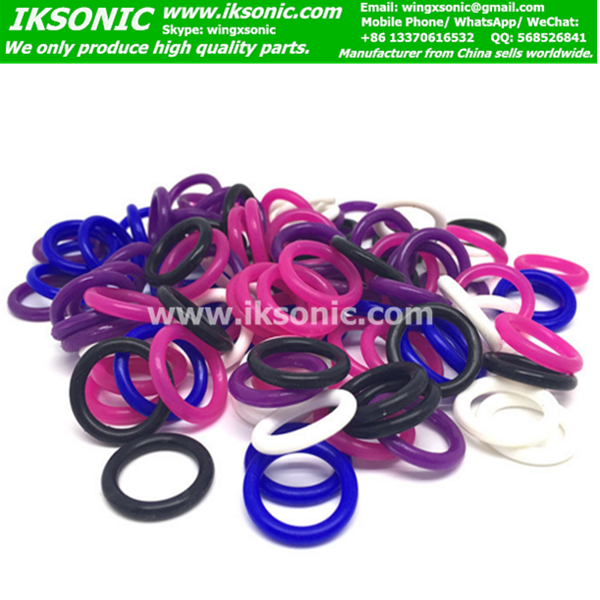 thumbnail image 2 of 100 Pack 6mm OD X 4mm ID X 1mm Thick Food Grade Silicone Rubber O-Rings 2 of 3