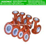 PTFE-Lined Piping  Fittings Corrosion-Resistance plastic
