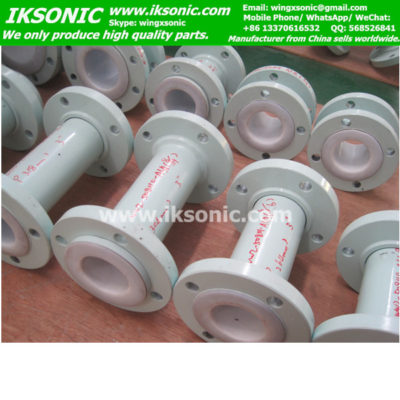 PTFE lined pipe Teflon lined fittings PFA lining seamless steel pipe PIPE Factory www.iksonic.com