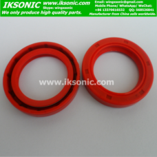 Red double lip TC food Machine silicone oil seal