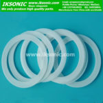 White PTFE teflon flat sealing gasket washer