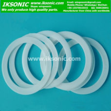 White PTFE teflon flat sealing gasket washer