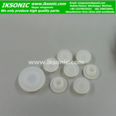 medical white silicone rubber cap