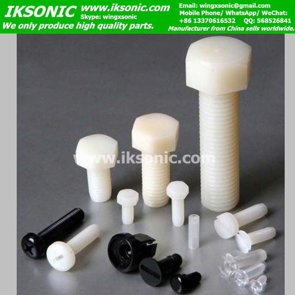 Teflon PTFE Screws PTFE Bolts PTFE Nuts