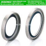 Double lips stainless steel ptfe oil seal