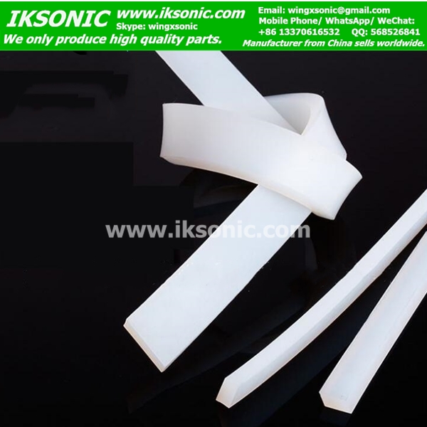 silicone rubber cord rope rubber square Rectangle seal