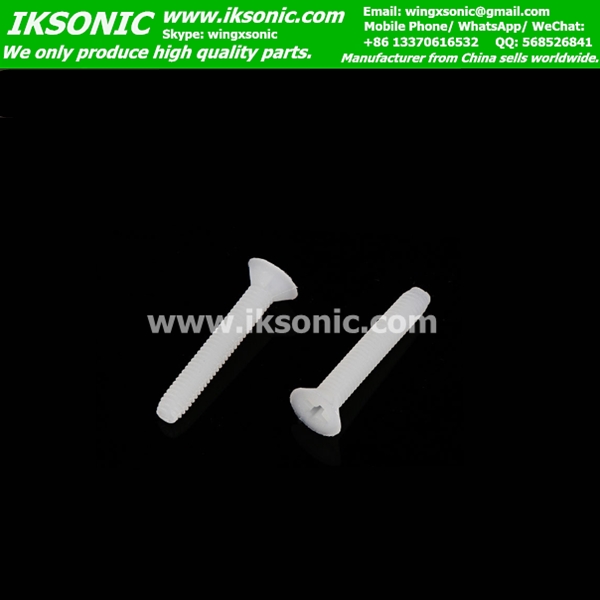 Plastic Nylon PTFE teflon F4 screw Bolt factory