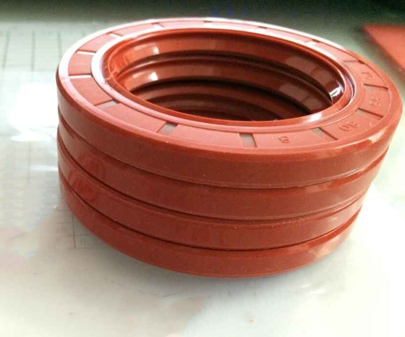 Food grade red silicone oil seal for food industry IKSonic Leading Manufacturer Supplier