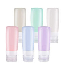 Amazon silicone sub-bottle cosmetic shampoo disinfectant set bottle